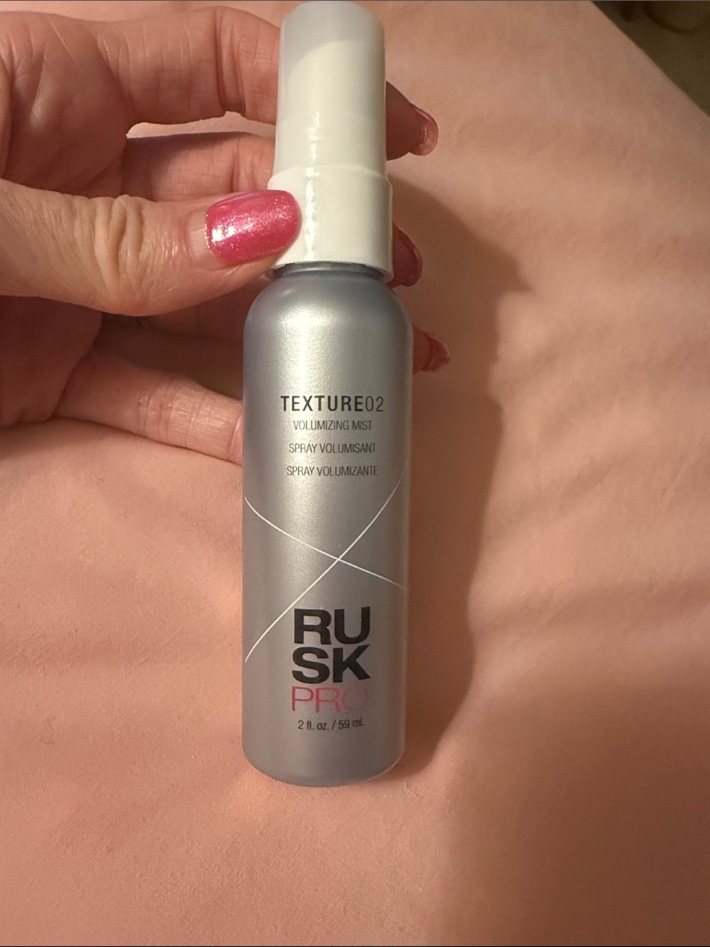 RUSK PRX Texture02 Texturing Mist - Silver Bottle
